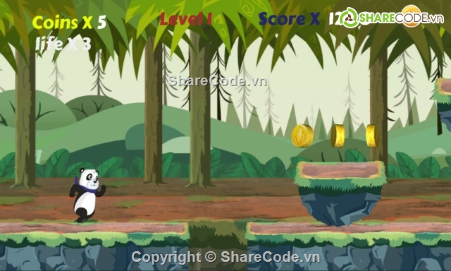 runner game unity,source code unity,code unity,source game unity,code game unity,Panda Run